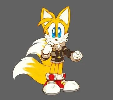 Sonic the hedgehog tails miles prower femboy