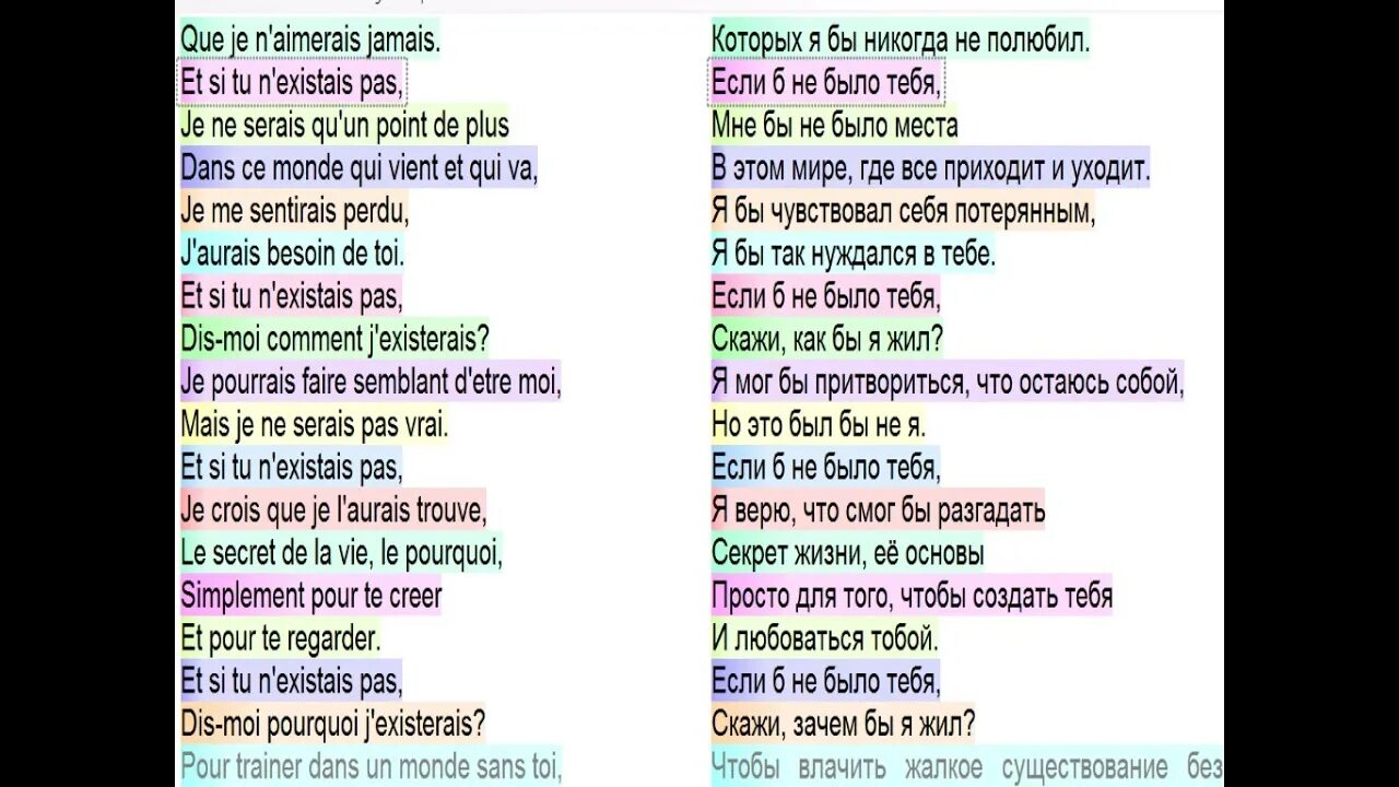 Et si tu n'existais pas текст. Джо Дассен если не было тебя на французском. Et si tu n'existais pas текст на французском. Et si tu n'existais pas перевод на русский.