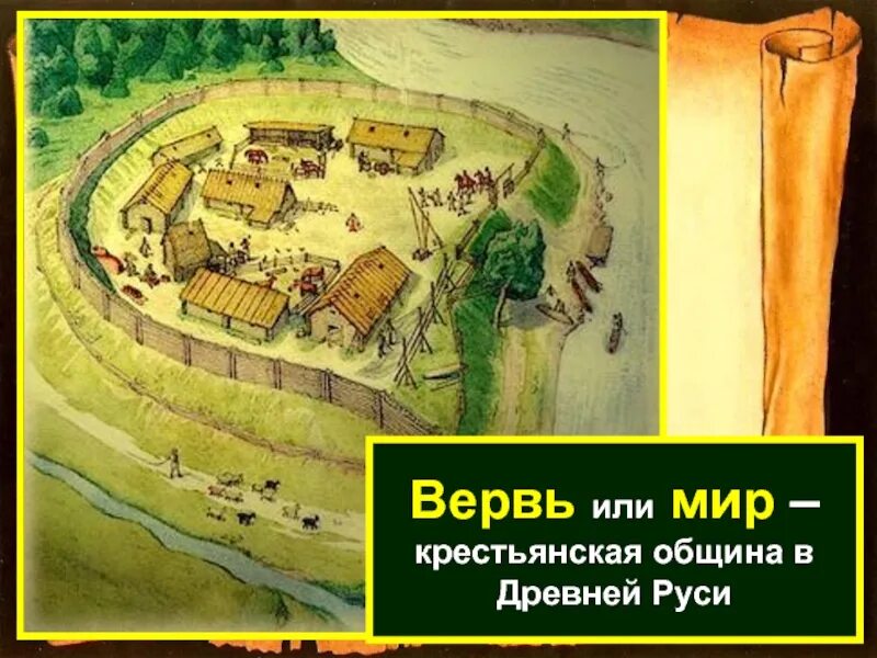 Что такое вервь в древней руси