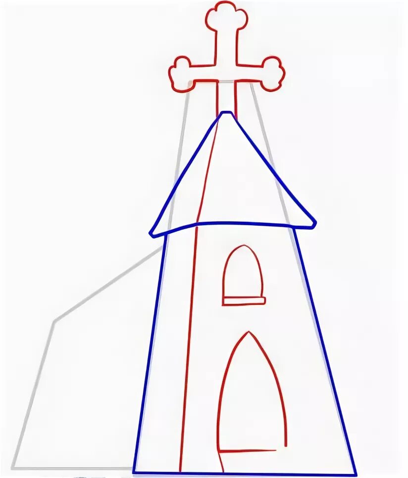 Церковь поэтапно. Церковь карандашом. Храм рисунок. Поэтапное рисование храма. Церковь рисунок карандашом.
