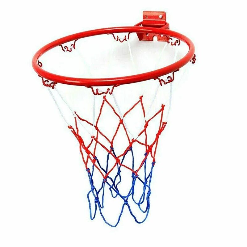 Корзина баскетбольная большая. Баскетбольное кольцо Basketball Rim. Как крепится сетка на баскетбольное кольцо. - Сетка для баскетбола 8301.