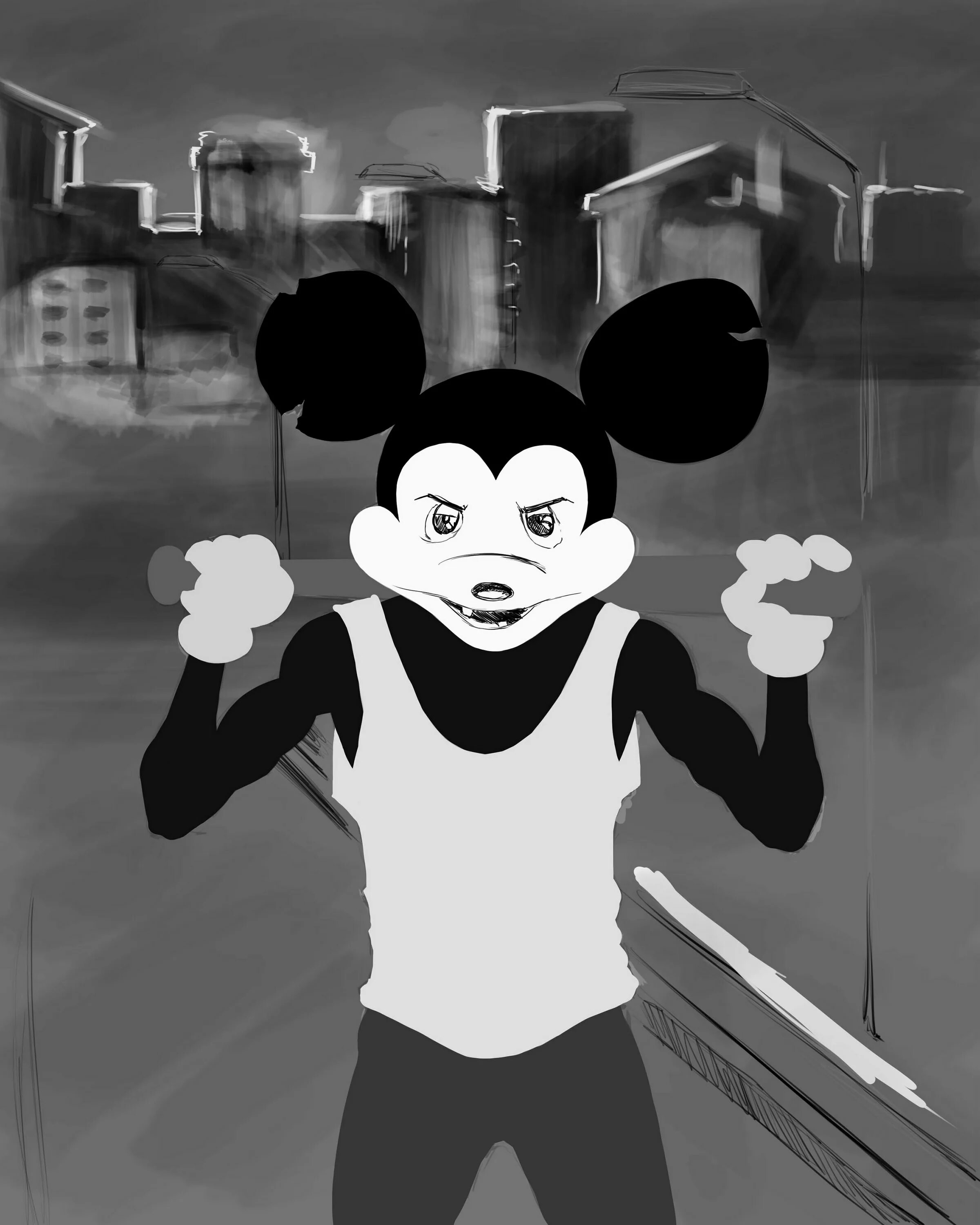 Mickey mouse trap