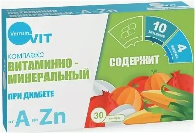 Витаминно минеральный комплекс сдать