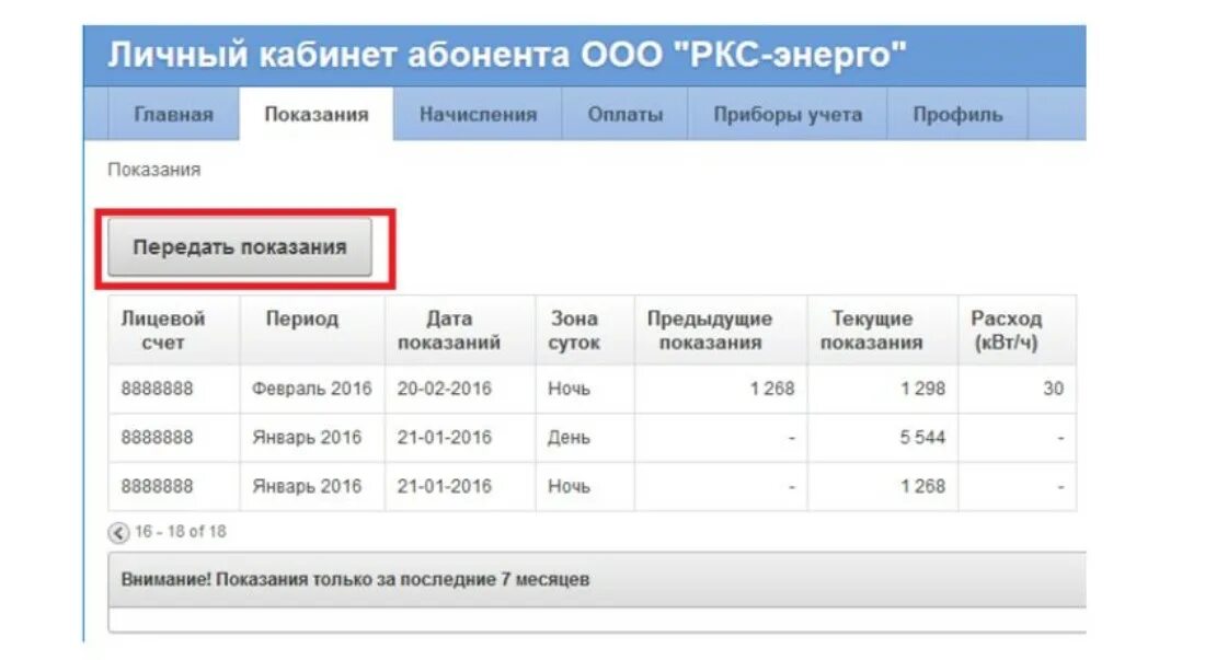 Как заполнять показания счетчиков электроэнергии в личном кабинете. Передать показания. РКС Энерго личный кабинет. Лицевой счет РКС. Счета за свет личный кабинет