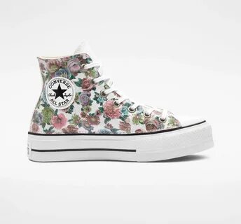 Converse chuck taylor flowers