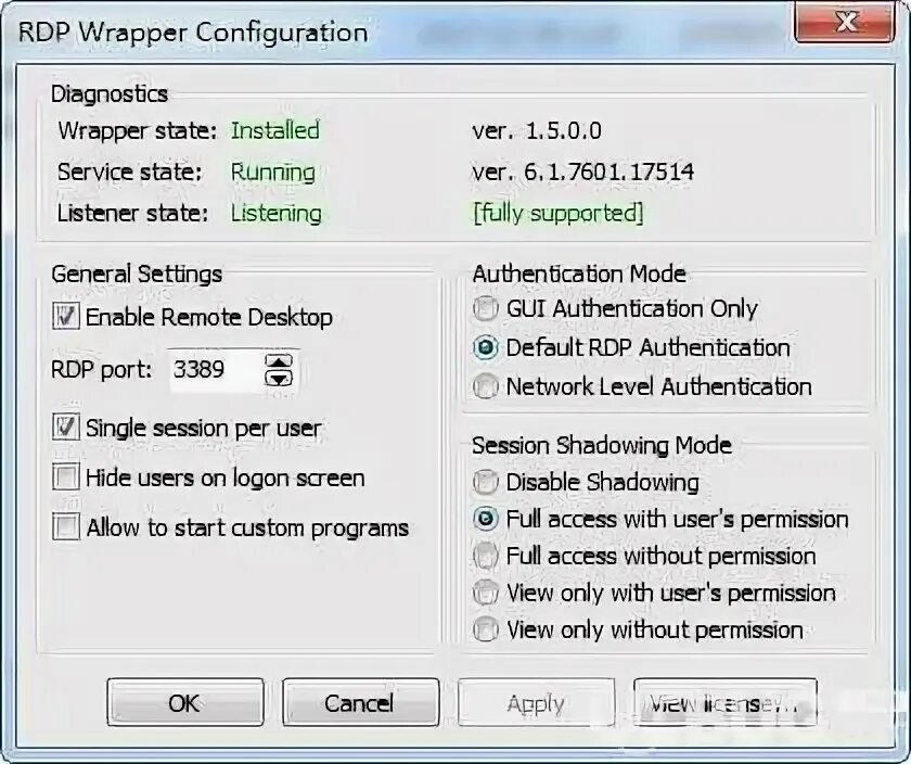 Rdp wrapper library. Rdp wrapper. rdpwrap-v1.6.2.. rdpwrap 1.7.