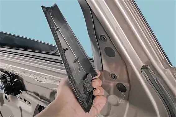 Nissan Qashqai '2 disassembly door (разборка дверей) - YouTube