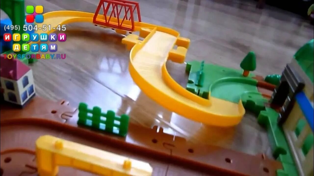 Как собрать пластмассовую дорогу