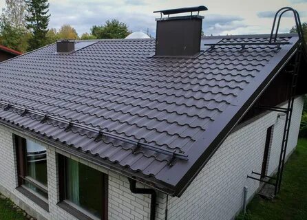 Кровля металлочерепицы кв