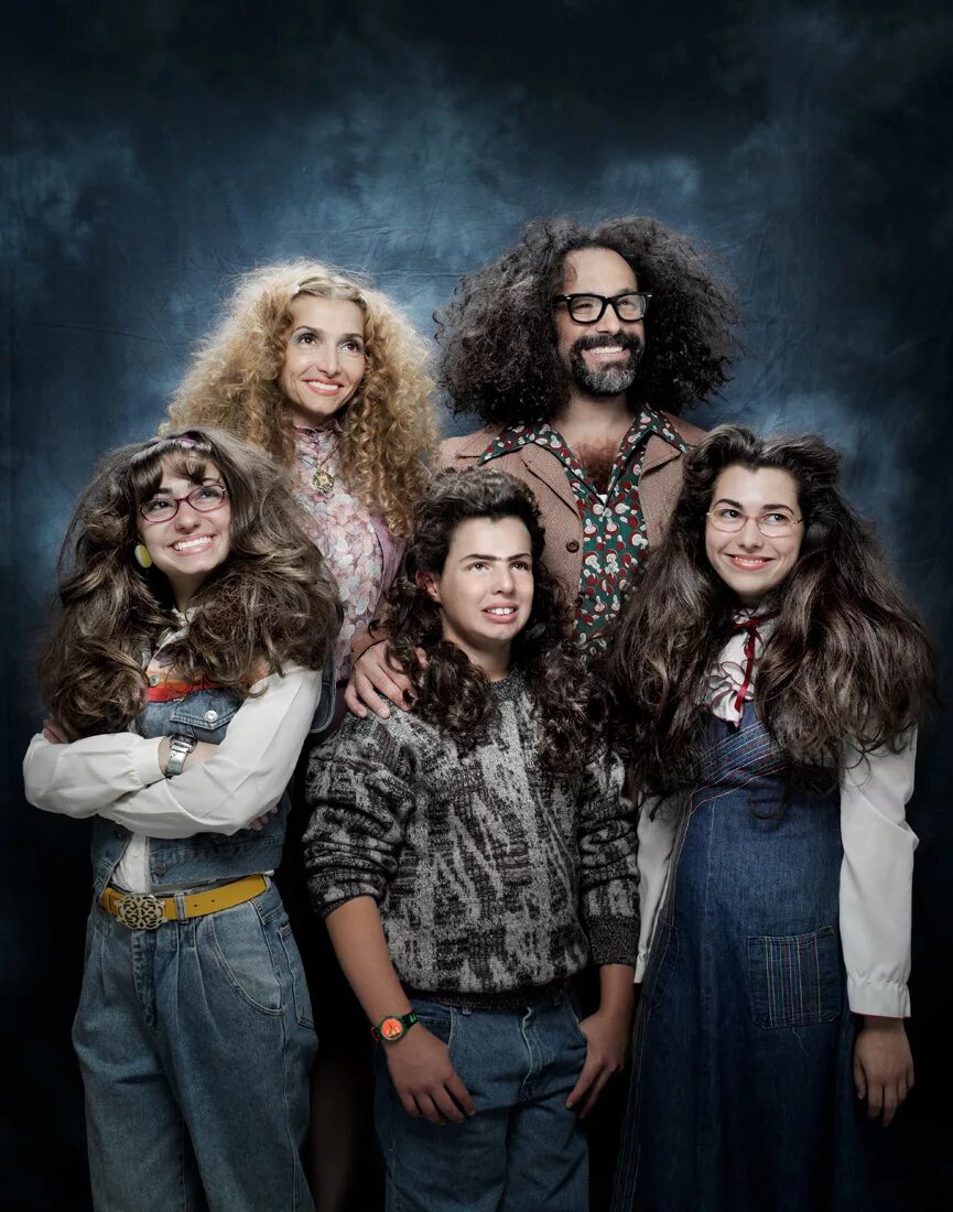 Hairy family. Семья волосы. Ugly Family.