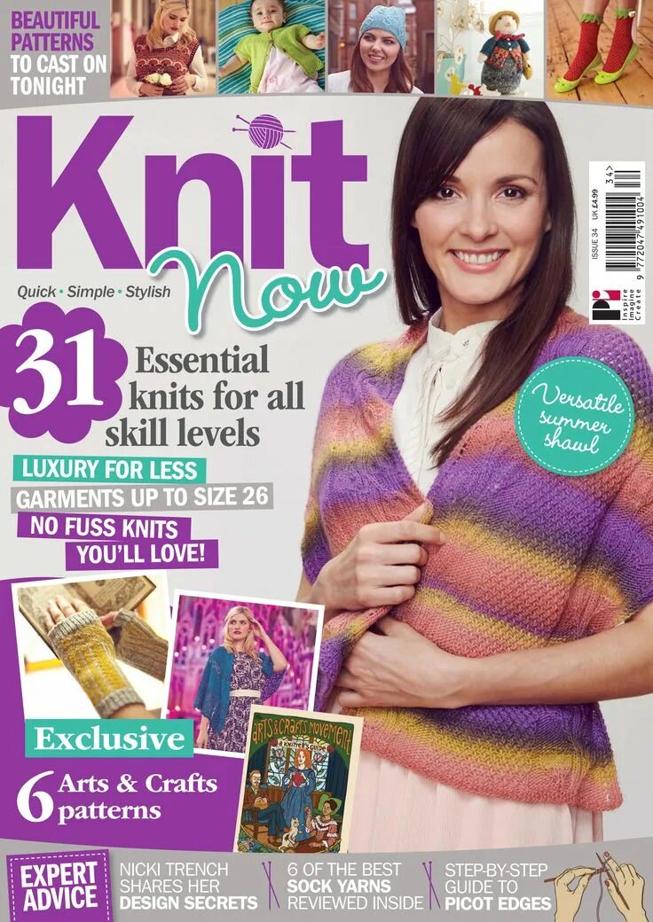 Now magazine. Журналы по вязанию Книттер Сток. Knit Now, Issue 1, October 2011. Your Gift Knit Now Magazine.