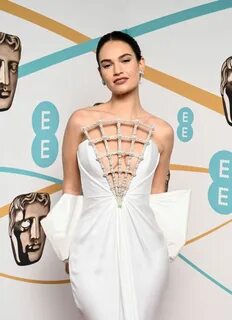 Lily James - EE BAFTA Film Awards 2023 in London 02/19/2023.