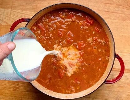 Болоньезе классический с фаршем на сковороде