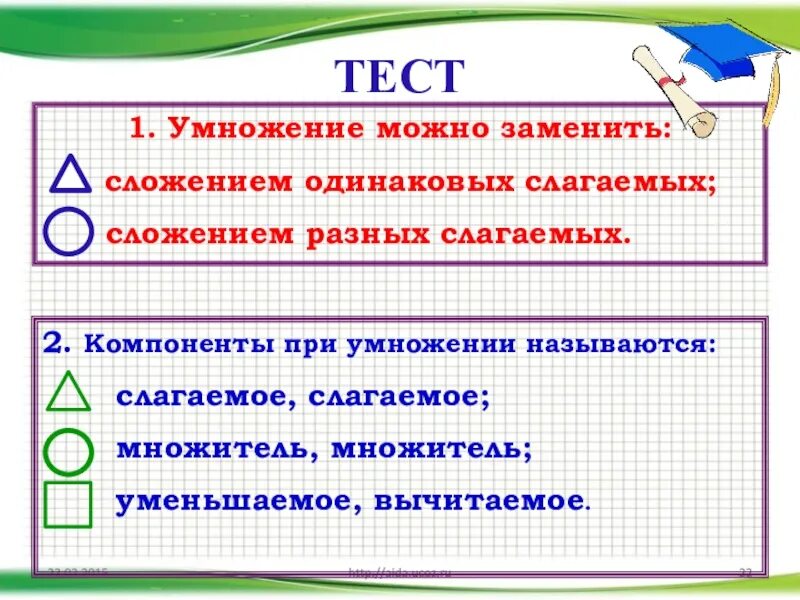 Как называется умножение. Как называется умножение