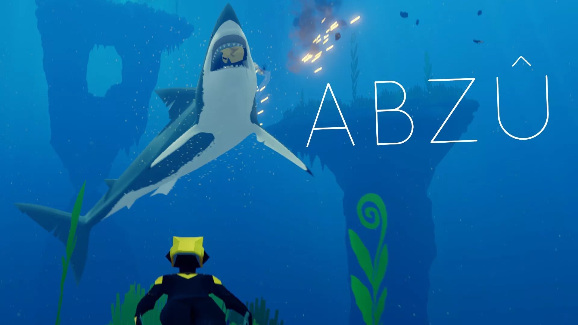 Нижнее абзу. Абзу персонаж. Abzu главный герой. Abzu персонаж. Abzû персонаж.