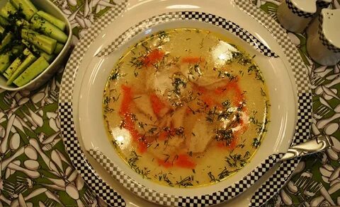 Суп из голени и картошки