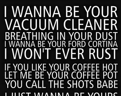 Lyrics i wanna