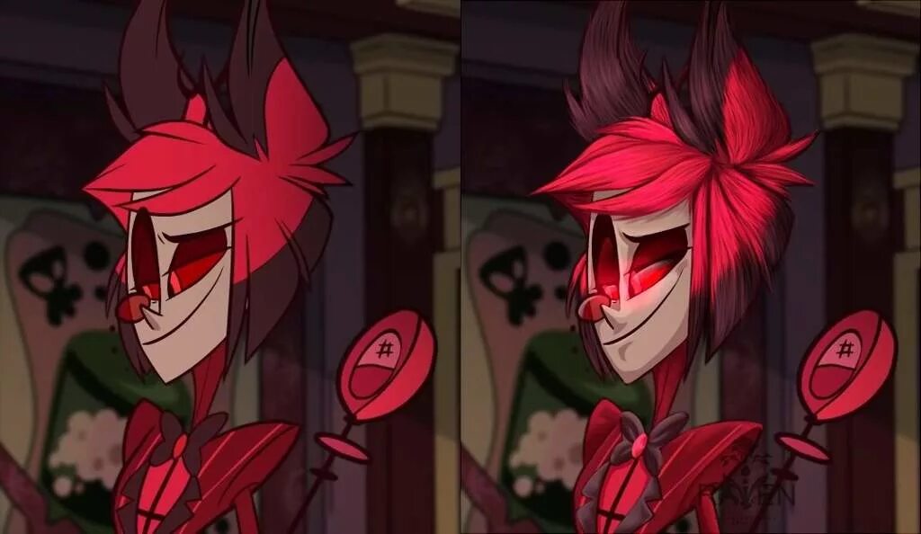 аластор хазбин скриншот. отель хазбин чарли и аластор. хазбин ос. отель хазбин гендербенд аластор. демоны отель хазбин арт.