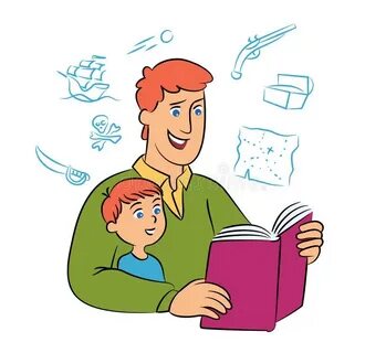 Папа читает деньги