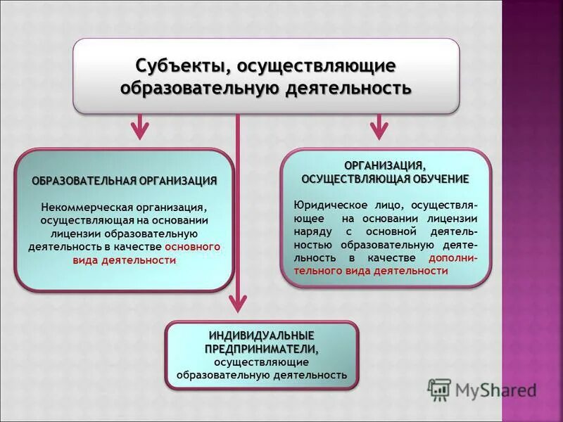 Индивидуальный предприниматель образовательная деятельность