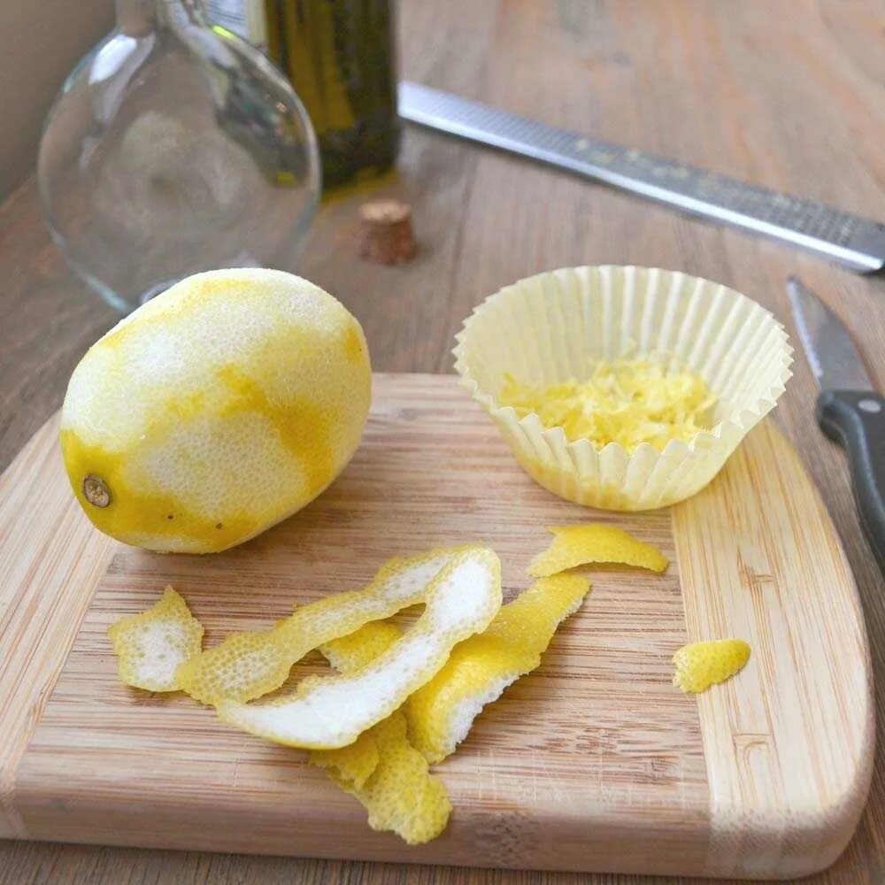 Лимоны без цедры