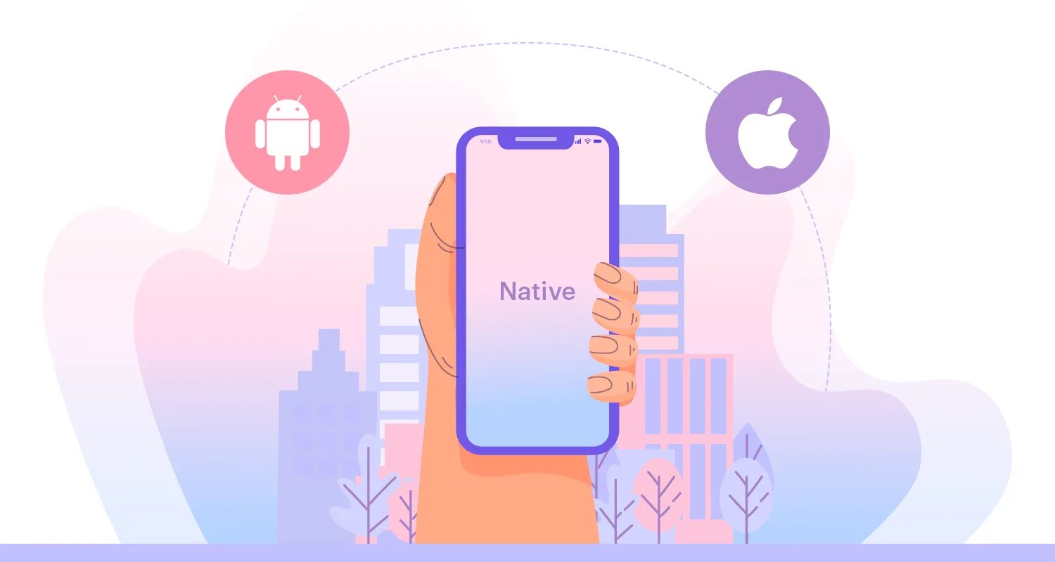 Native apps. Нативные мобильные приложения. native mobile development. гибридные приложения. native applications.