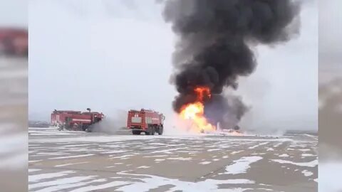 Самолет горит улан удэ