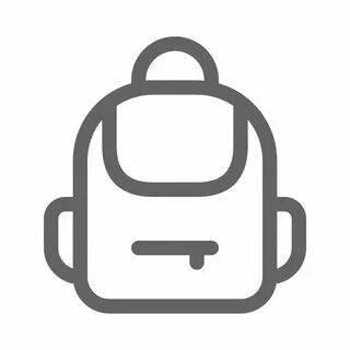 Backpack, bag, school icon 