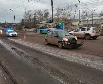 Иркутском сбит