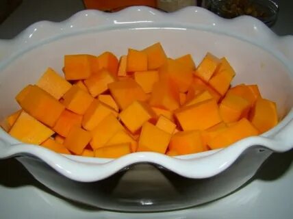 Тыква кусочками на зиму