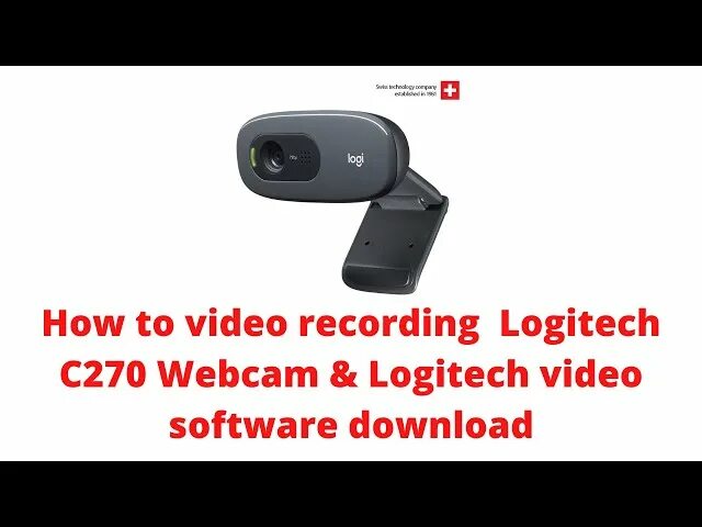 Logitech Webcam Software C270 Драйвера