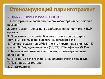 Ларинготрахеит помощь