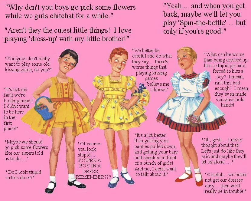 Истории Sissy Девочек