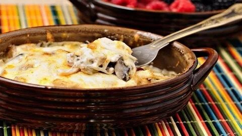 Жульен на сметане с курицей