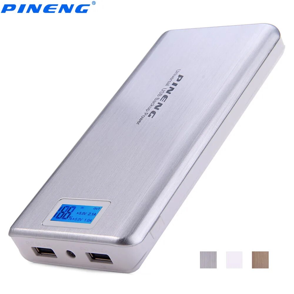 Переносный аккумулятор телефона. Pineng PN-999. Внешний аккумулятор (Power Bank) 20000 Mah. Pineng Power Bank. АКБ 20000 Mah для Power Bank.