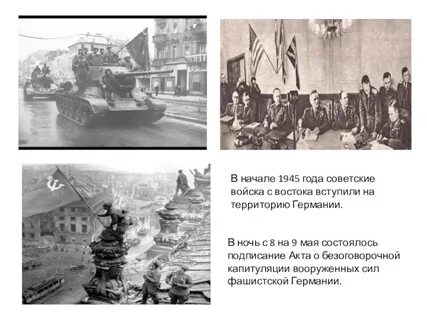 Начало 1945 года