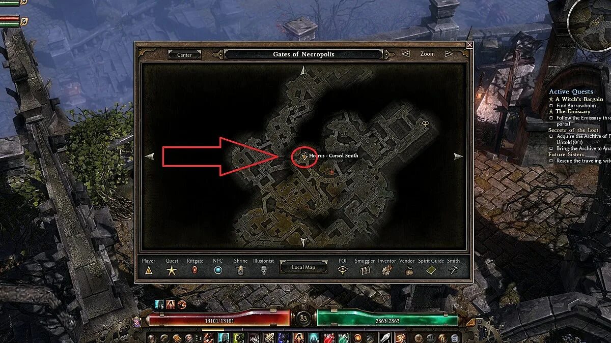 Как попасть в затерянную. Grim Dawn карта алтарей набожности. Grim Dawn шахта Геннефи. Деревня чертополох Grim Dawn карта. Grim Dawn Логхоррен.