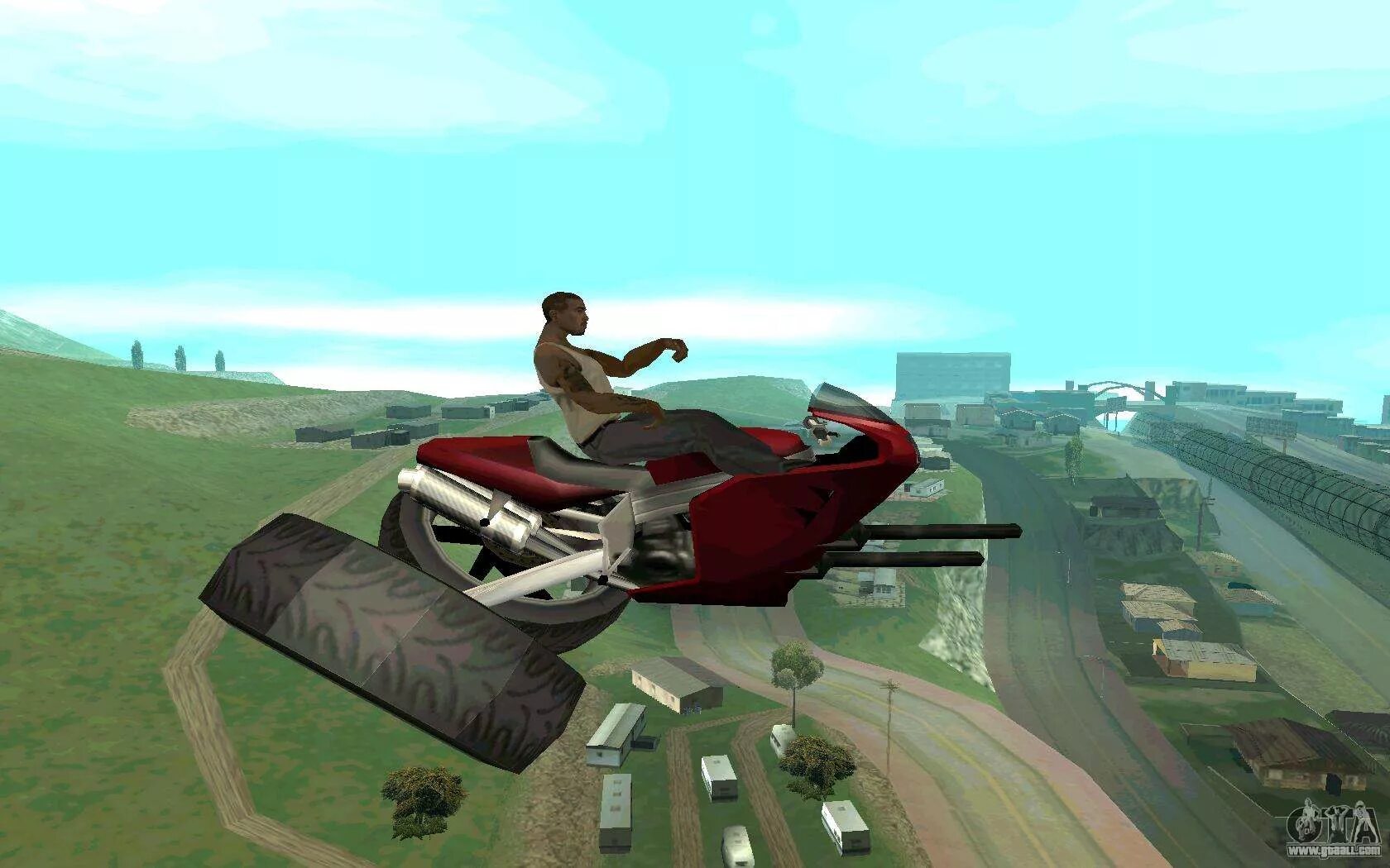 Игра мотоциклы гта. Летающий мотоцикл GTA sa. GTA 5 летающий мотоцикл. Код на Сан андреас на летающие мотоциклы. Код в ГТА на летающий мотоцикл.