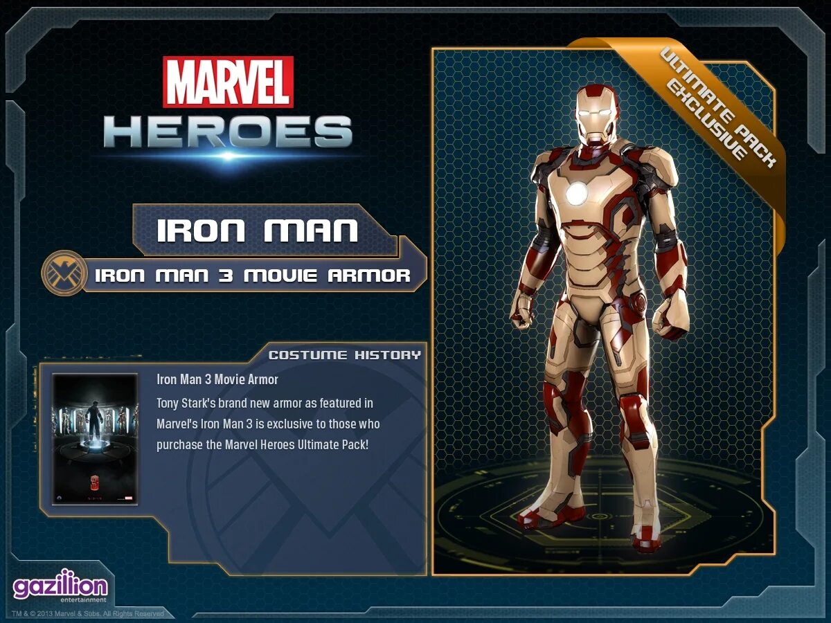 Marvel Heroes Omega костюмы. Marvel Heroes (2013) игра. Hero Armour Iron man. Хиро 3 под.