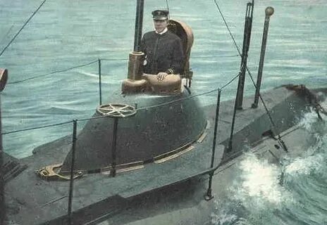 Какие были первые подводные лодки