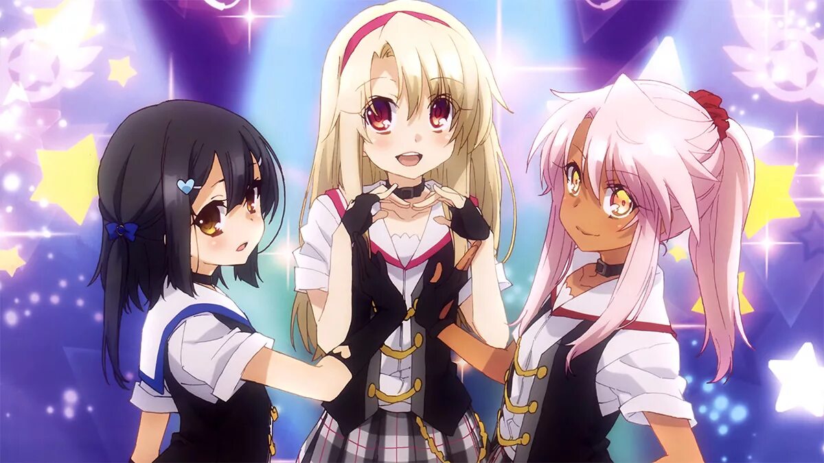 Аниме fate/kaleid illya kiss. Судьба девочки илия. Иллия аниме. Судьба волшебница иллия. Fate kaleid liner.