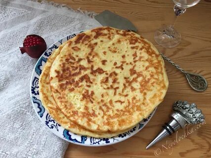 Ленивый хачапури на сковороде на молоке