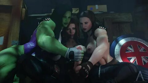 She-Hulk, Black Widow & Captain Carter - Helping Hands (Amazonium) [Mar...