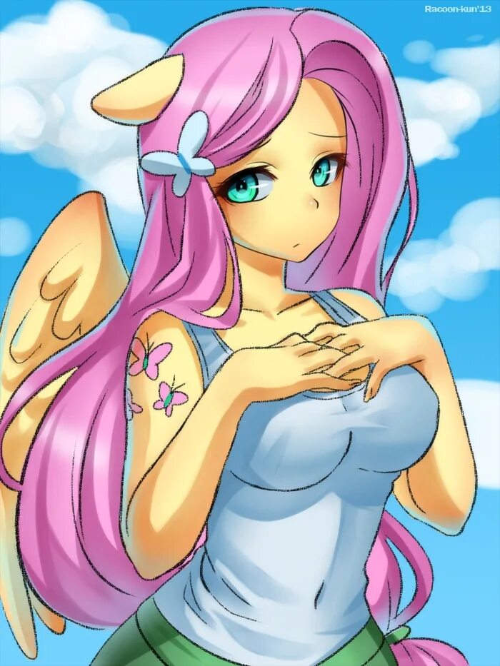 My little Pony Флаттершай человек. Флаттершай RACOONKUN. Селестия RACOONKUN.