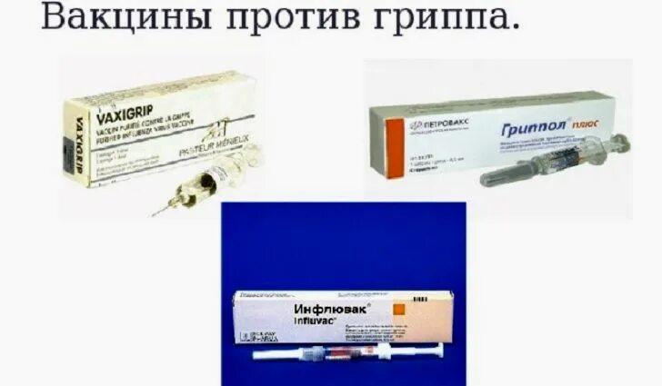 Вакцины против гриппа названия. Живая вакцина от гриппа название. Наименование препарата прививки против гриппа. Флюарикс или Инфлювак.