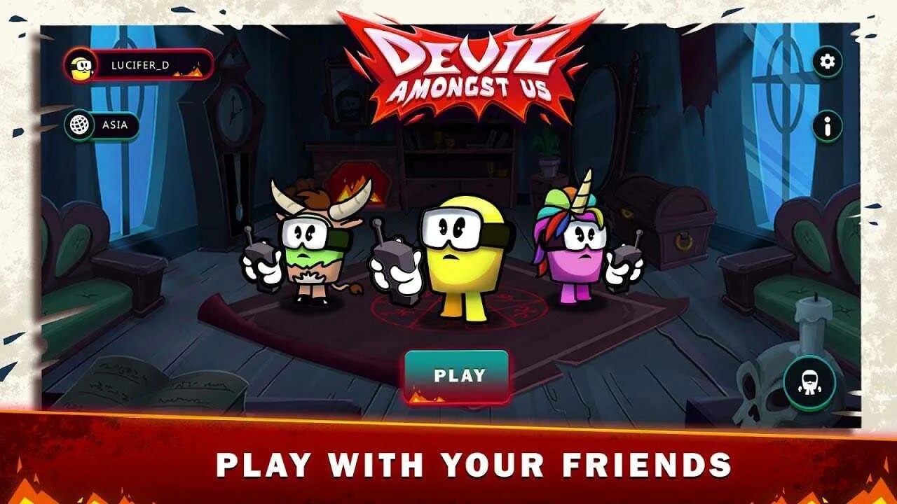 Игра silly. Silly royale игра. Silly devil. Картинки это из игры дьявол среди нас. Devils amongst us реклама.