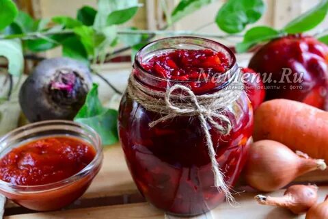 Борщевая заправка с капустой и перцем