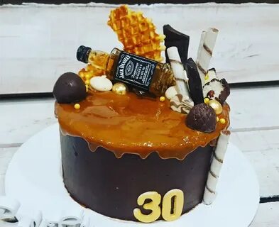 Торт на день рождения мужа 30