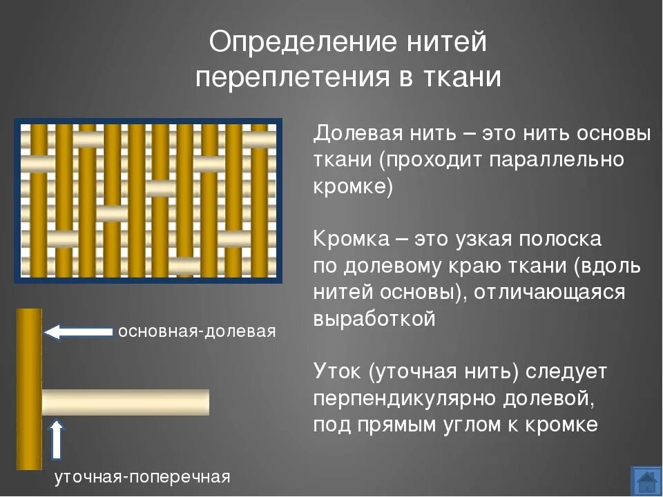 Направление нитей в ткани. Как определить долевую нить на трикотаже. Долевая нить как определить. Нить основы и нить утка. Долевая нить на ткани определяется как.