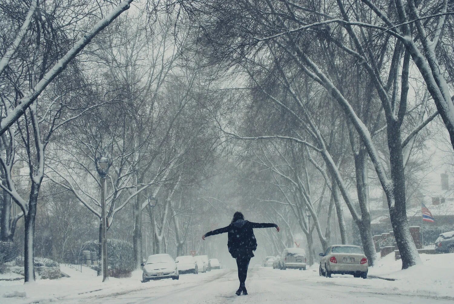 И много тревожит вопросов. Зима одиночество. Одиночество зимой. Прогулка в снегопад. Человек под Снегопадом.